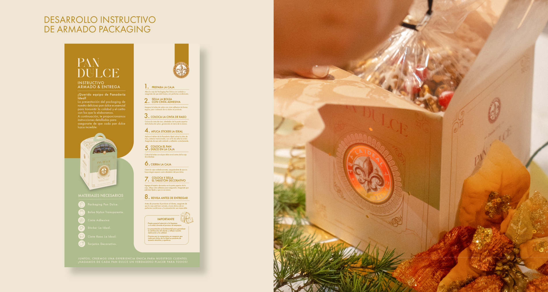 Packaging La Ideal Patisserie