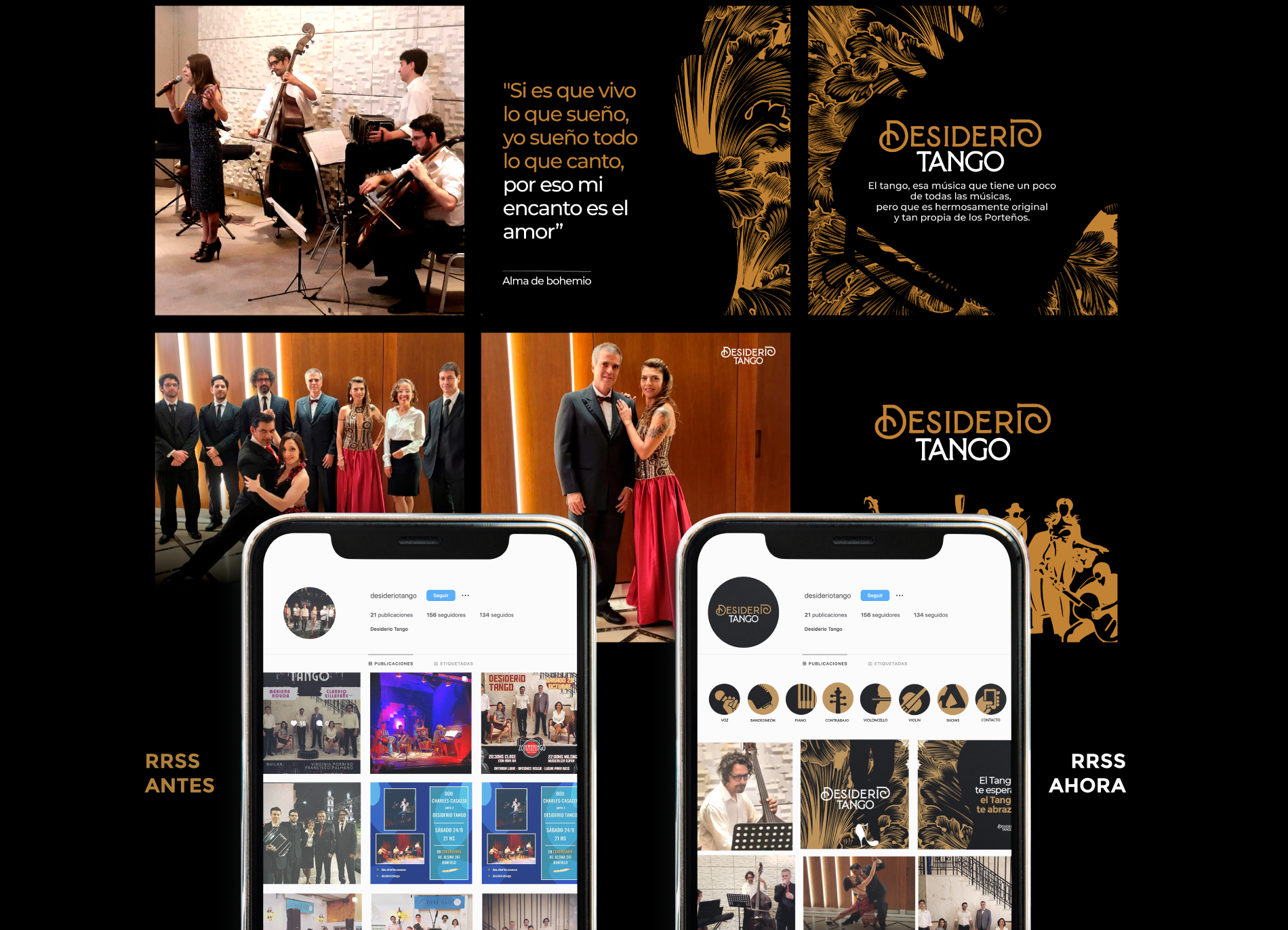 Desiderio Tango – Branding