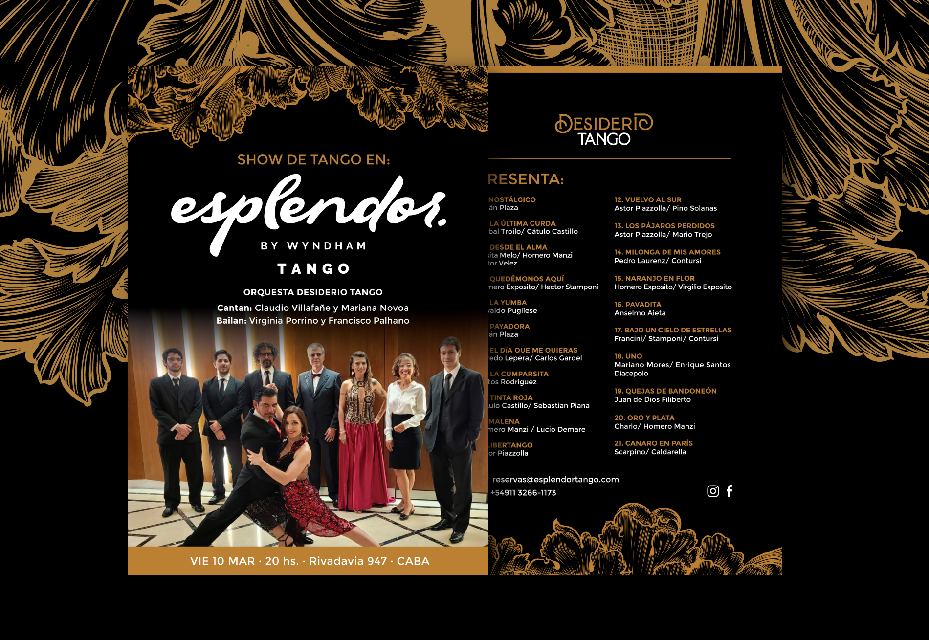 Desiderio Tango – Branding
