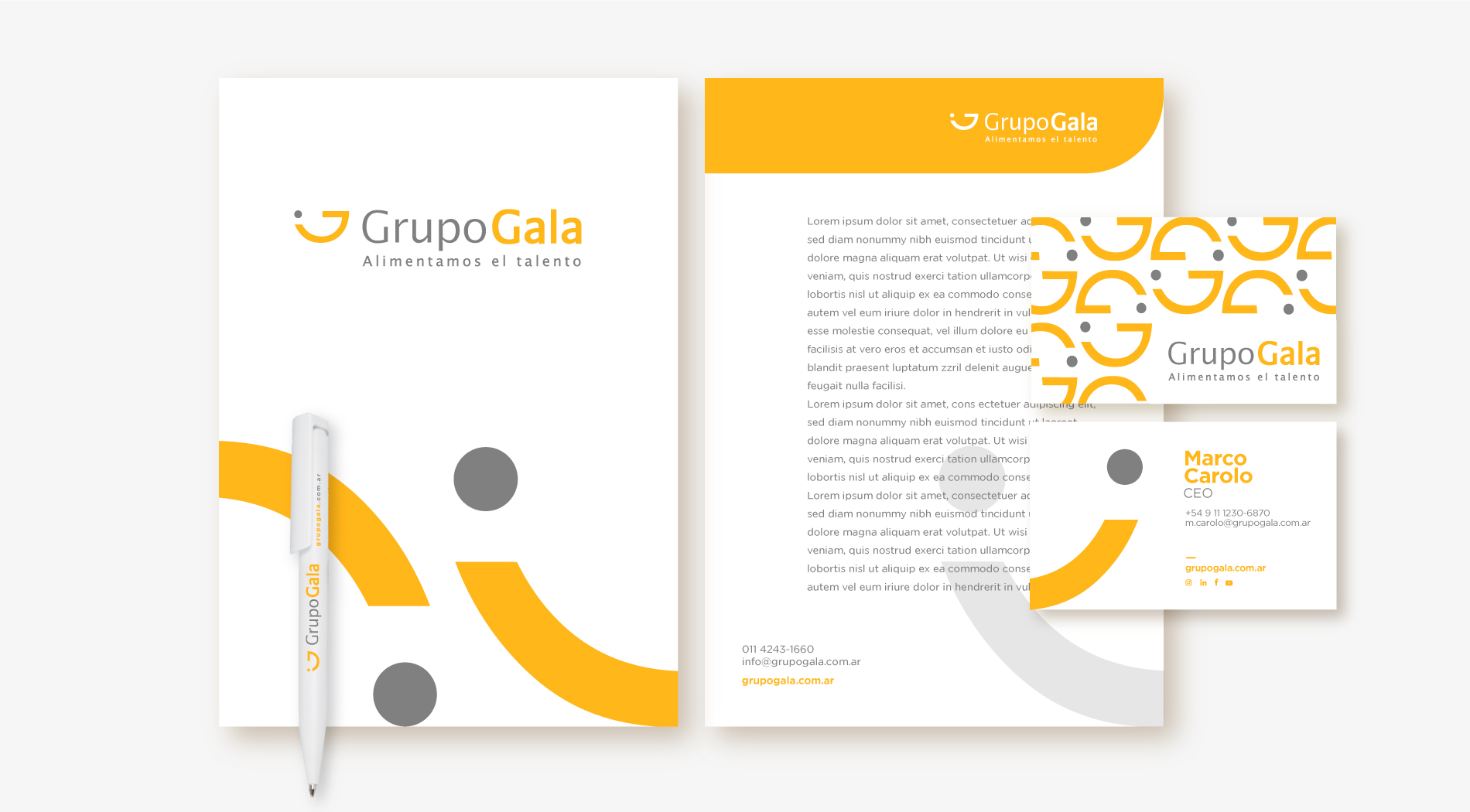 Rebranding Grupo Gala