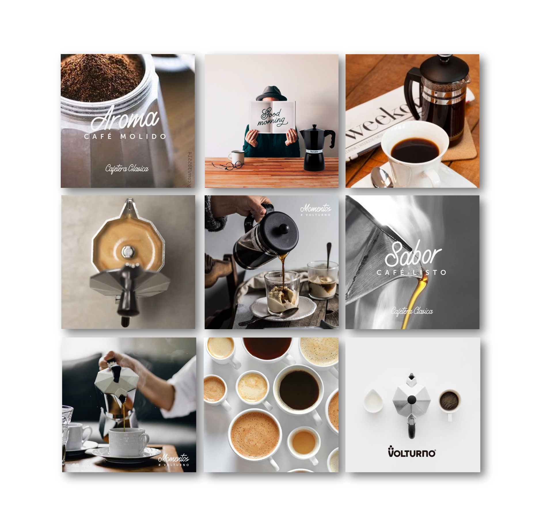 Volturno – Rebranding + Social Media