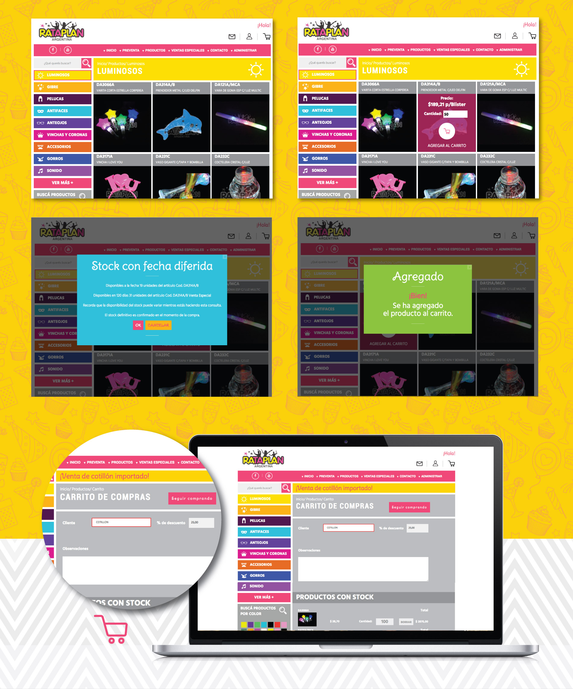 Rataplan – Website