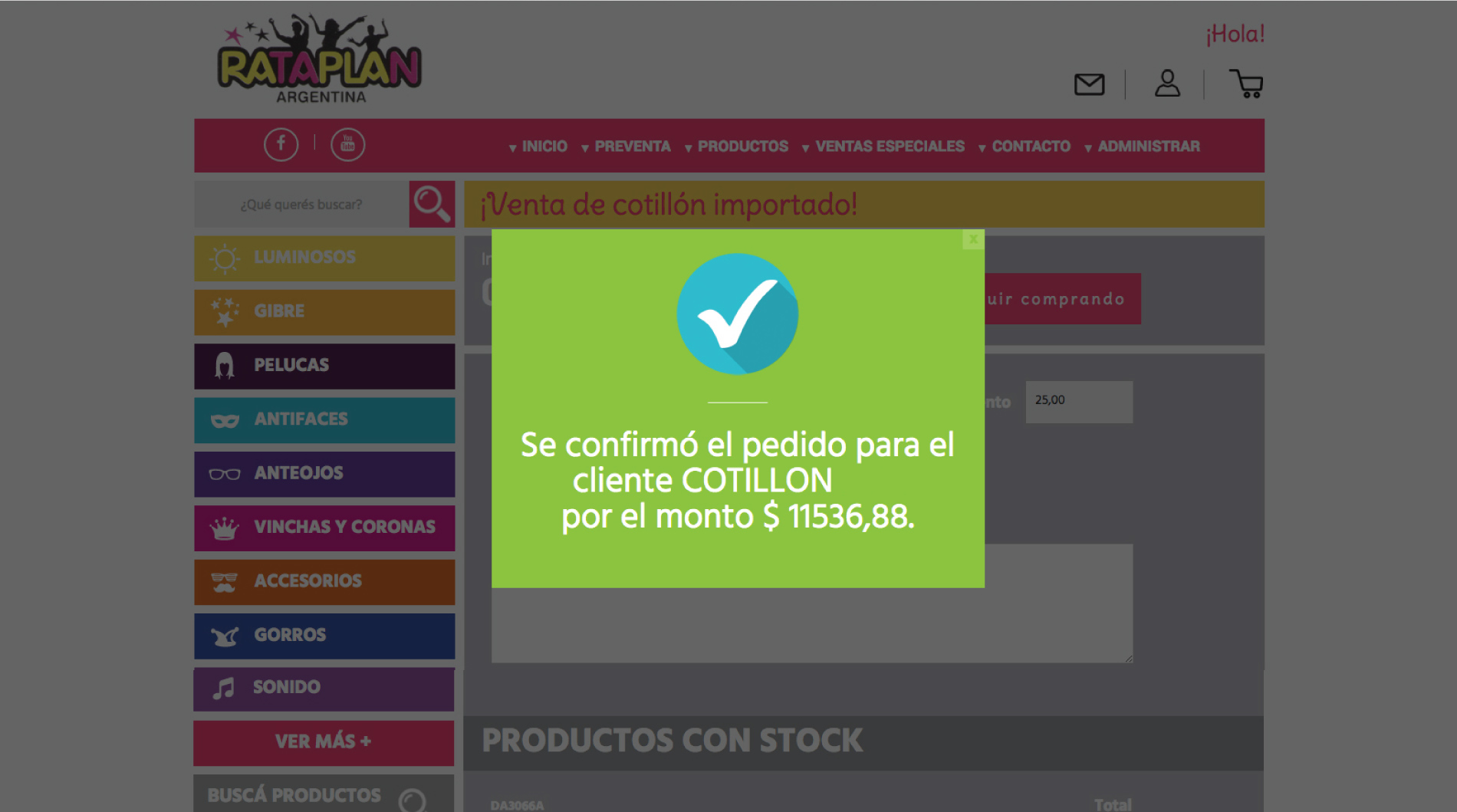 Rataplan – Website