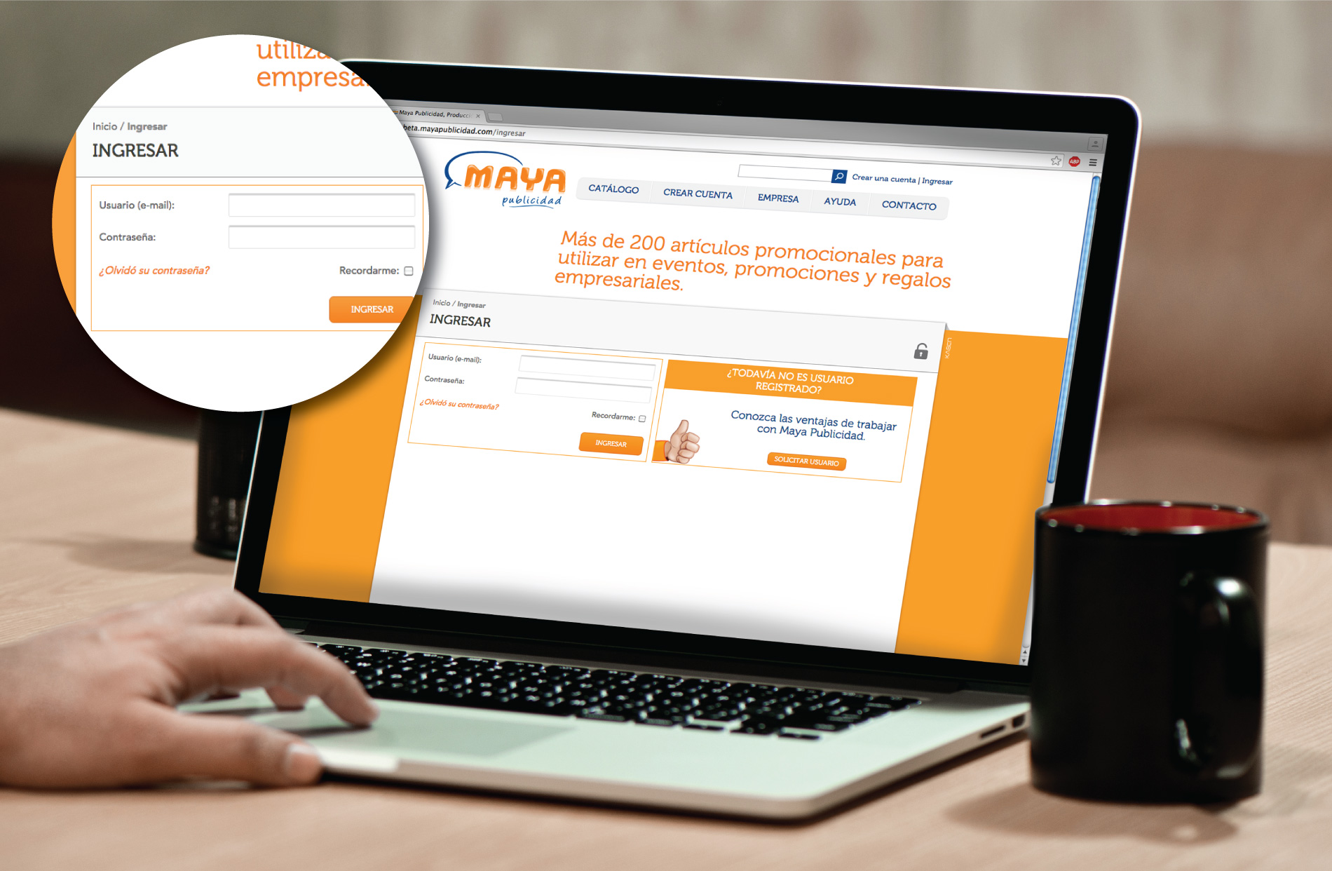 Maya Publicidad – Website