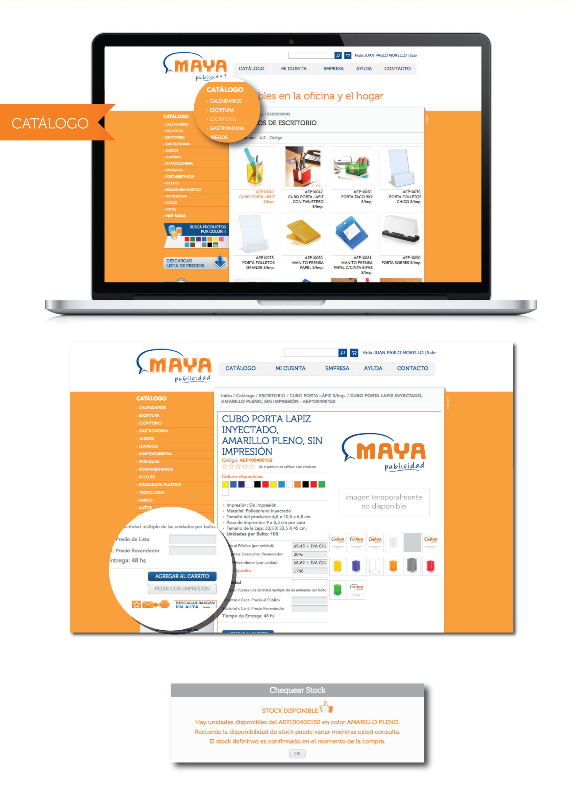 Maya Publicidad – Website