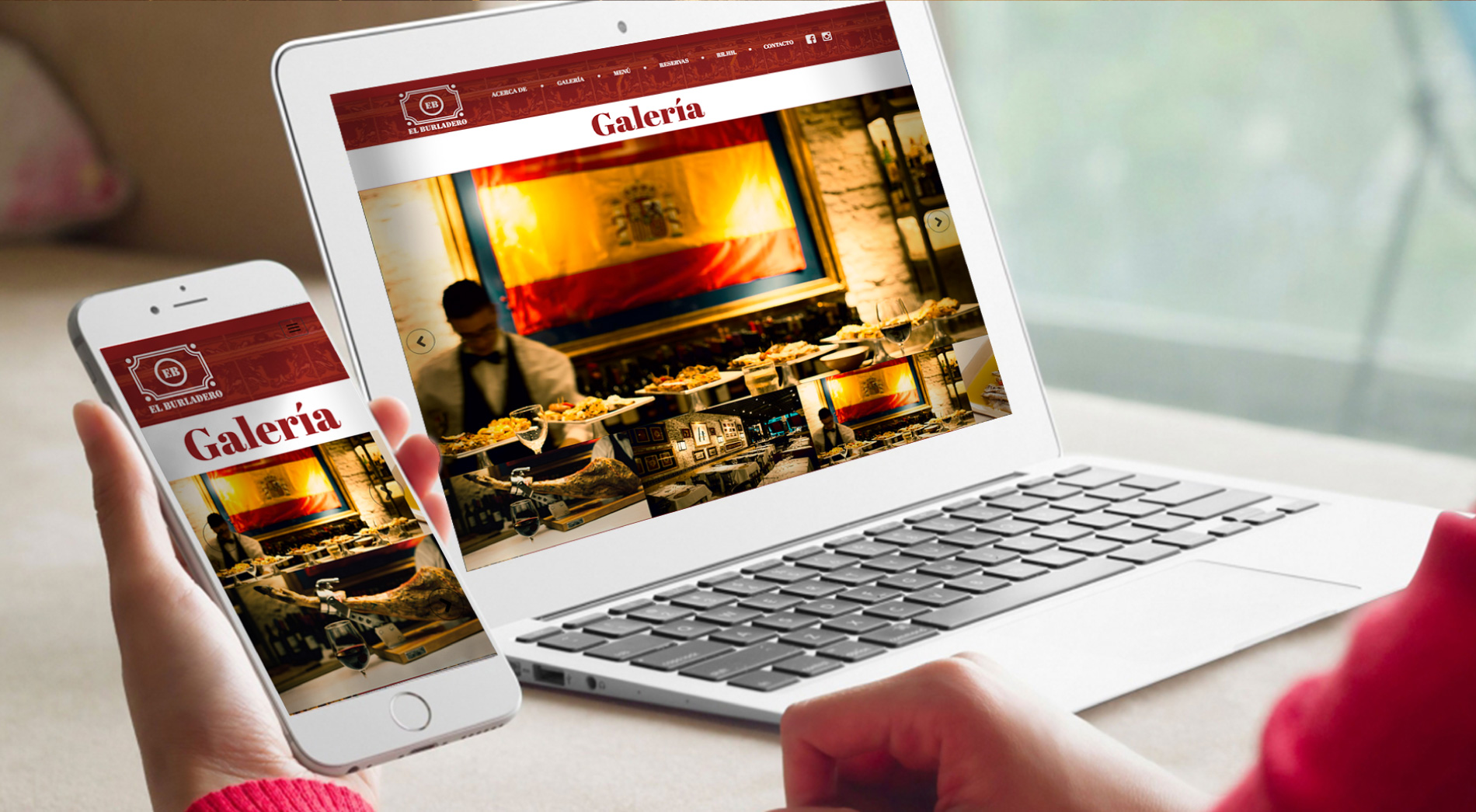 El Burladero – Website