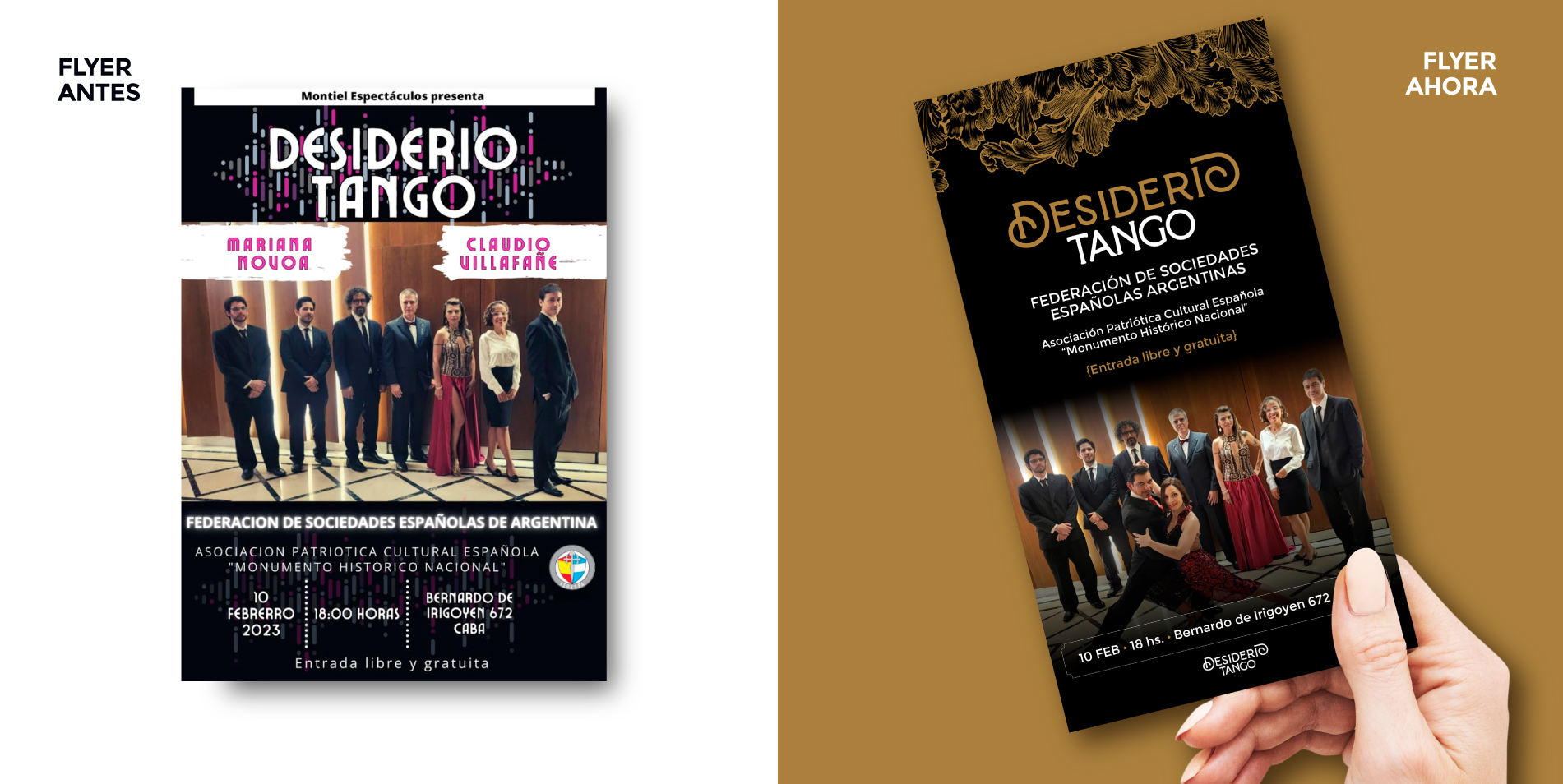 Desiderio Tango – Branding