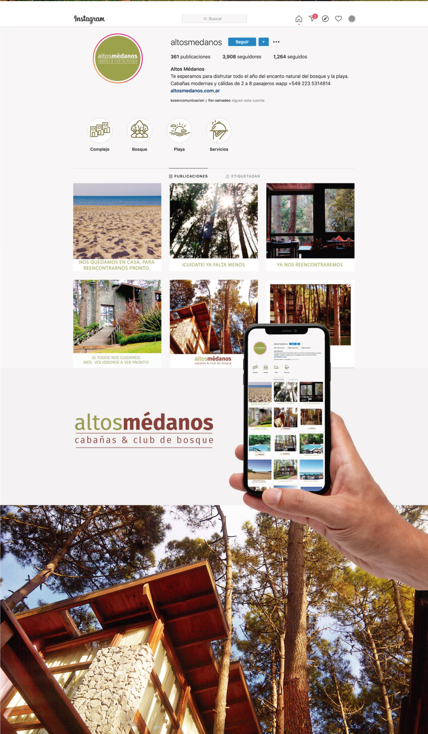 Altos Médanos – Rebranding