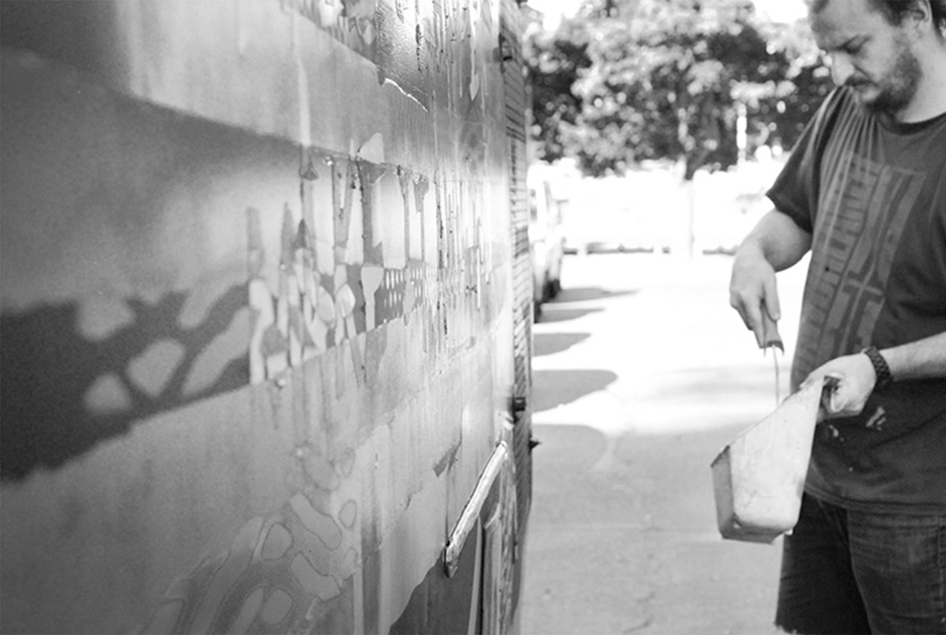 DIY Bus Artistic Intervention