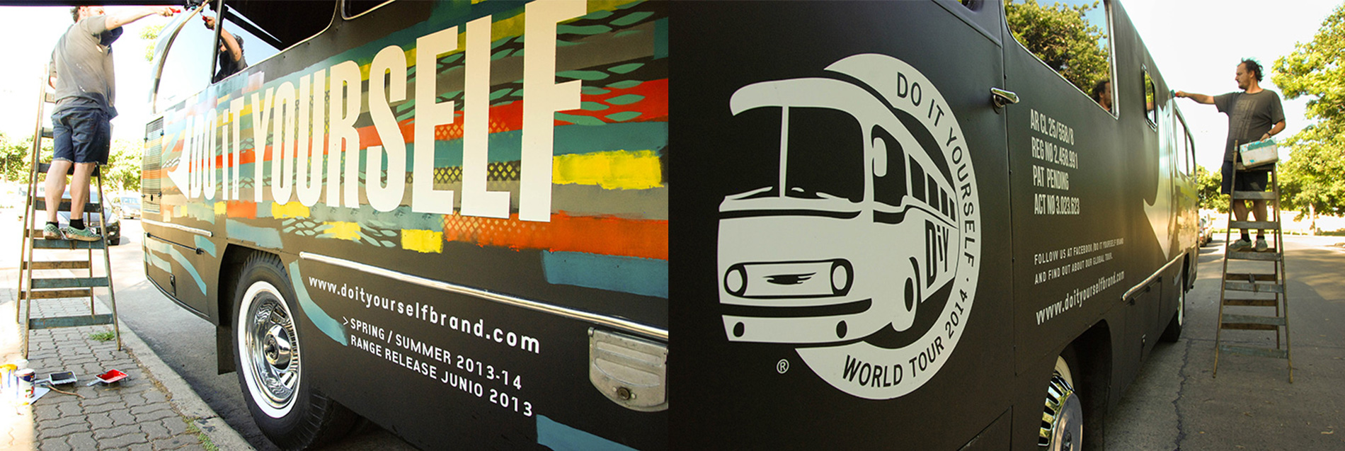 DIY Bus Artistic Intervention