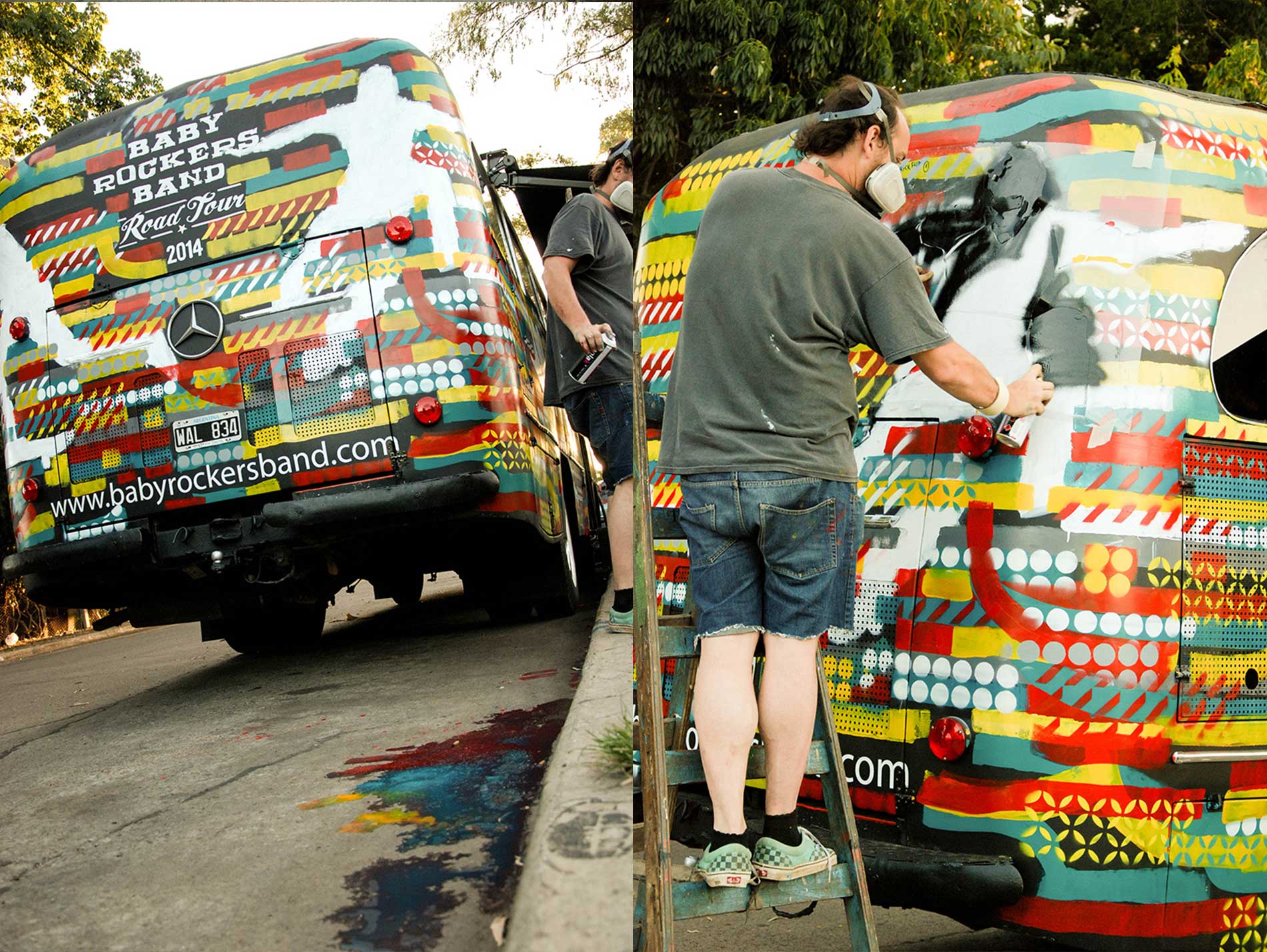 DIY Bus Artistic Intervention