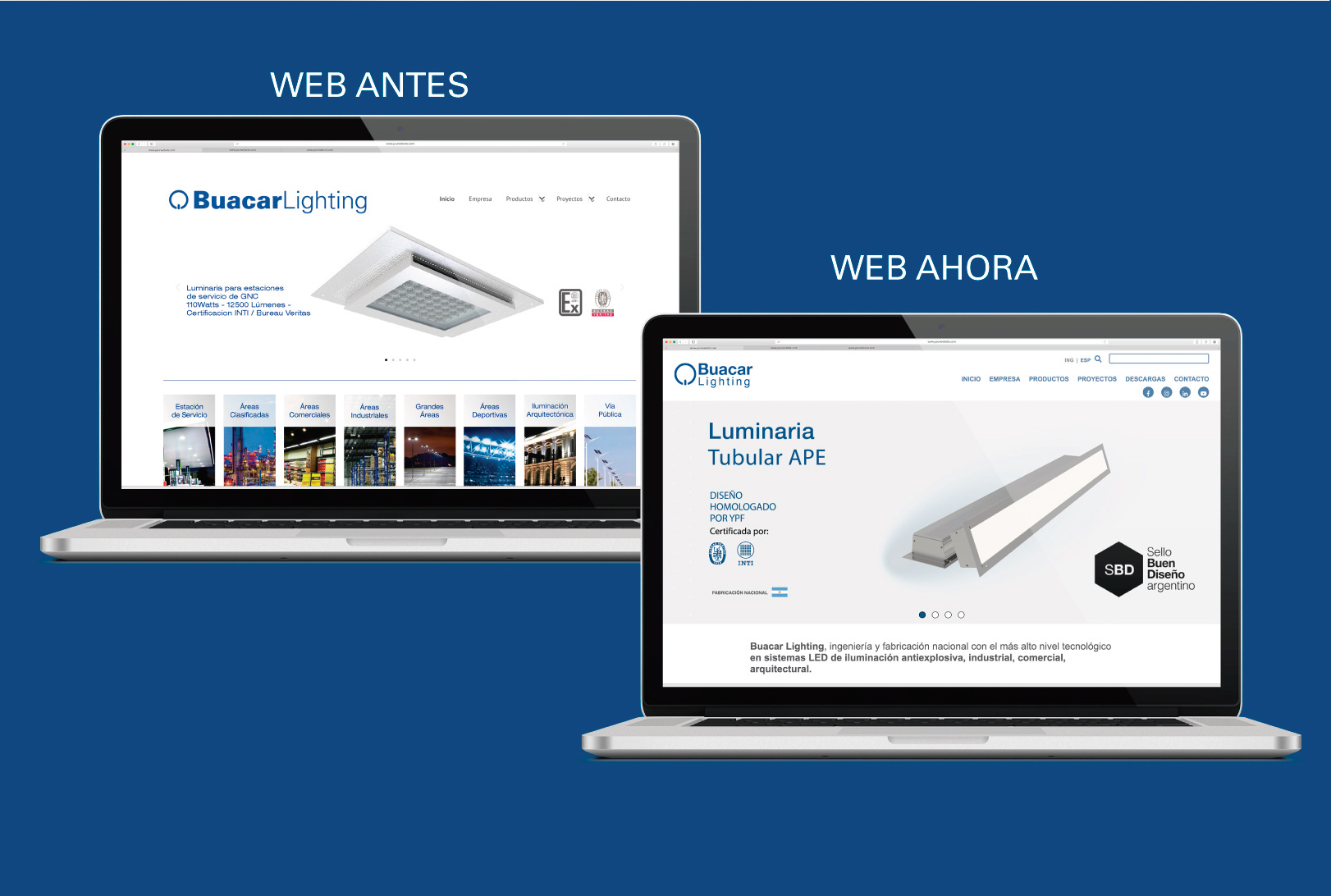 Buacar – Rebranding + Web Site