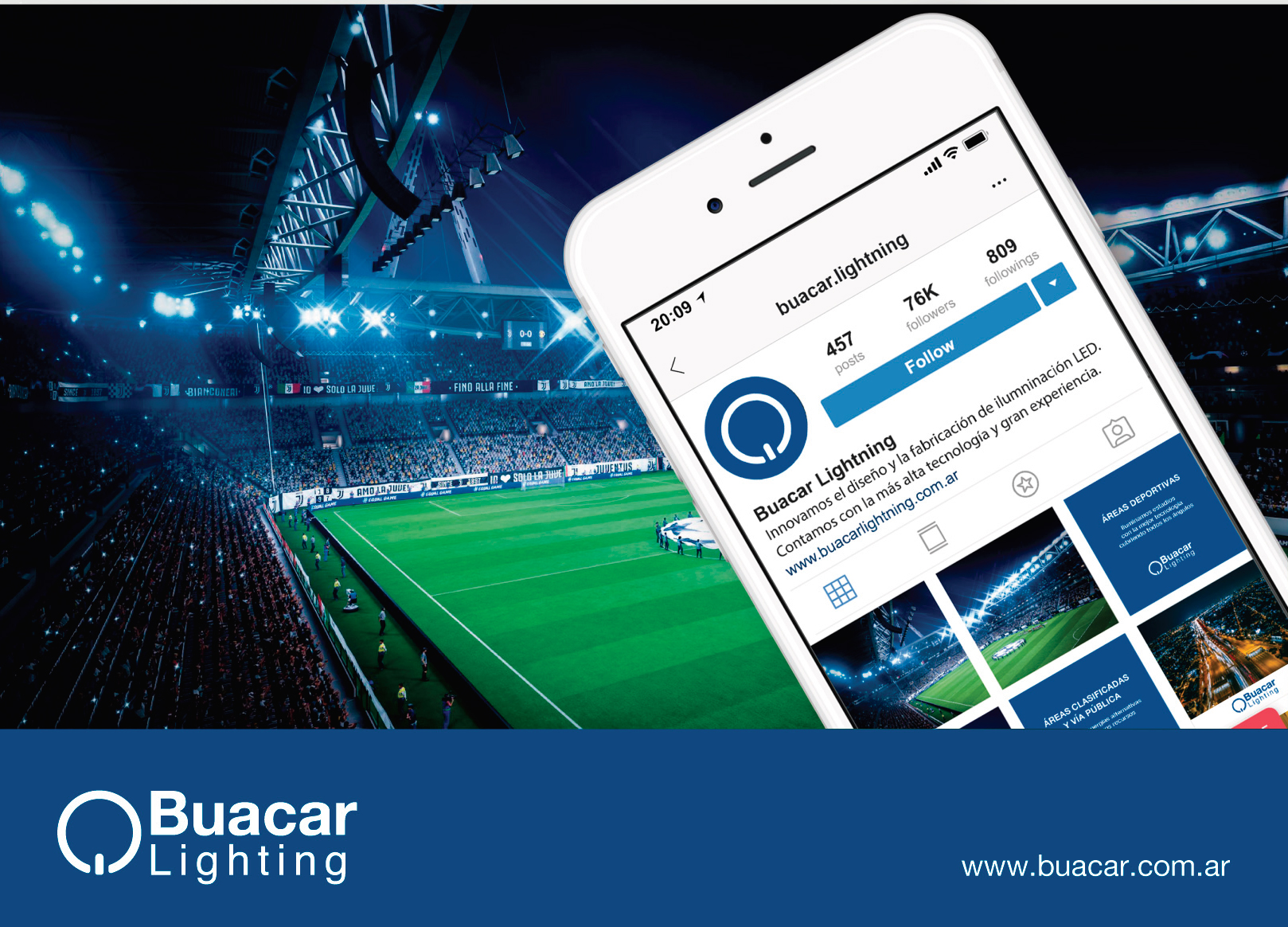 Buacar – Rebranding + Web Site