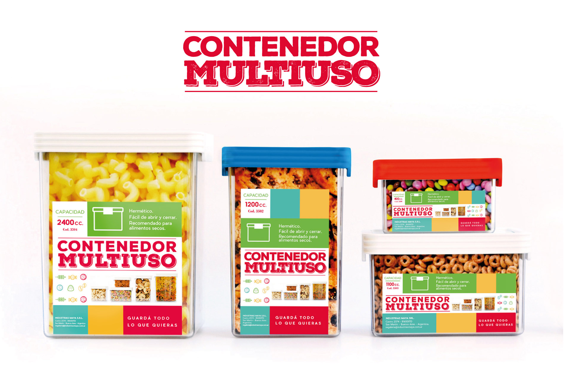 Maya Regaleria – Packaging Containers
