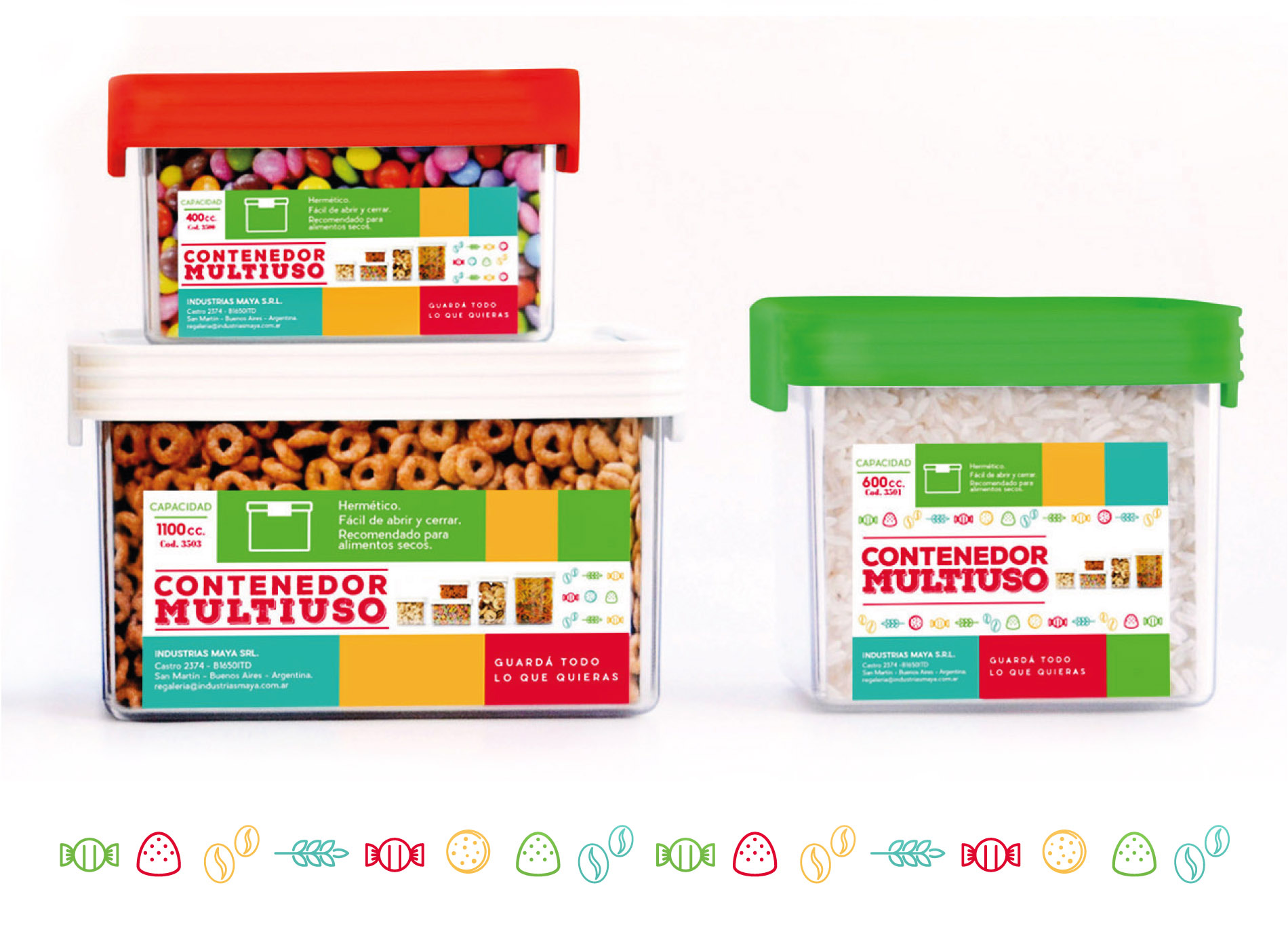Maya Regaleria – Packaging Containers