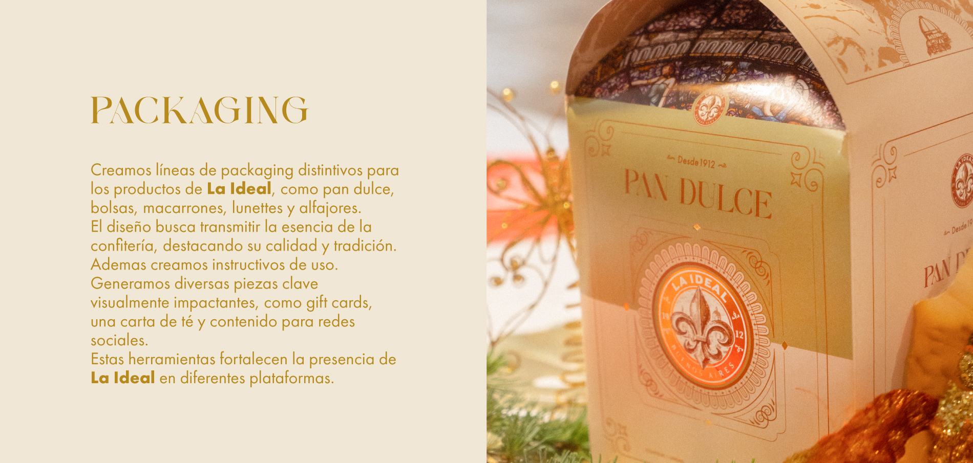 Rebranding of La Ideal Confectionery