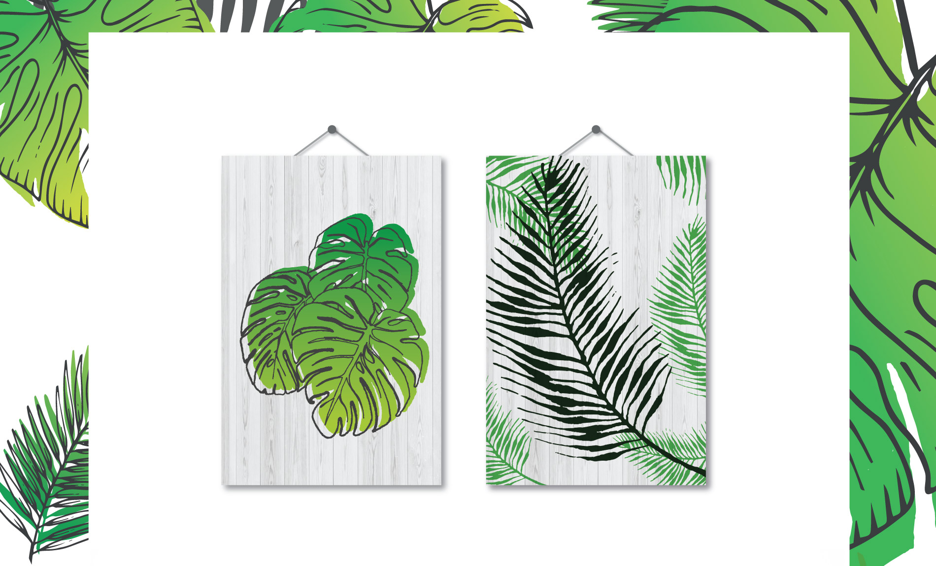 Diseño de Productos – Hojas Tropicales