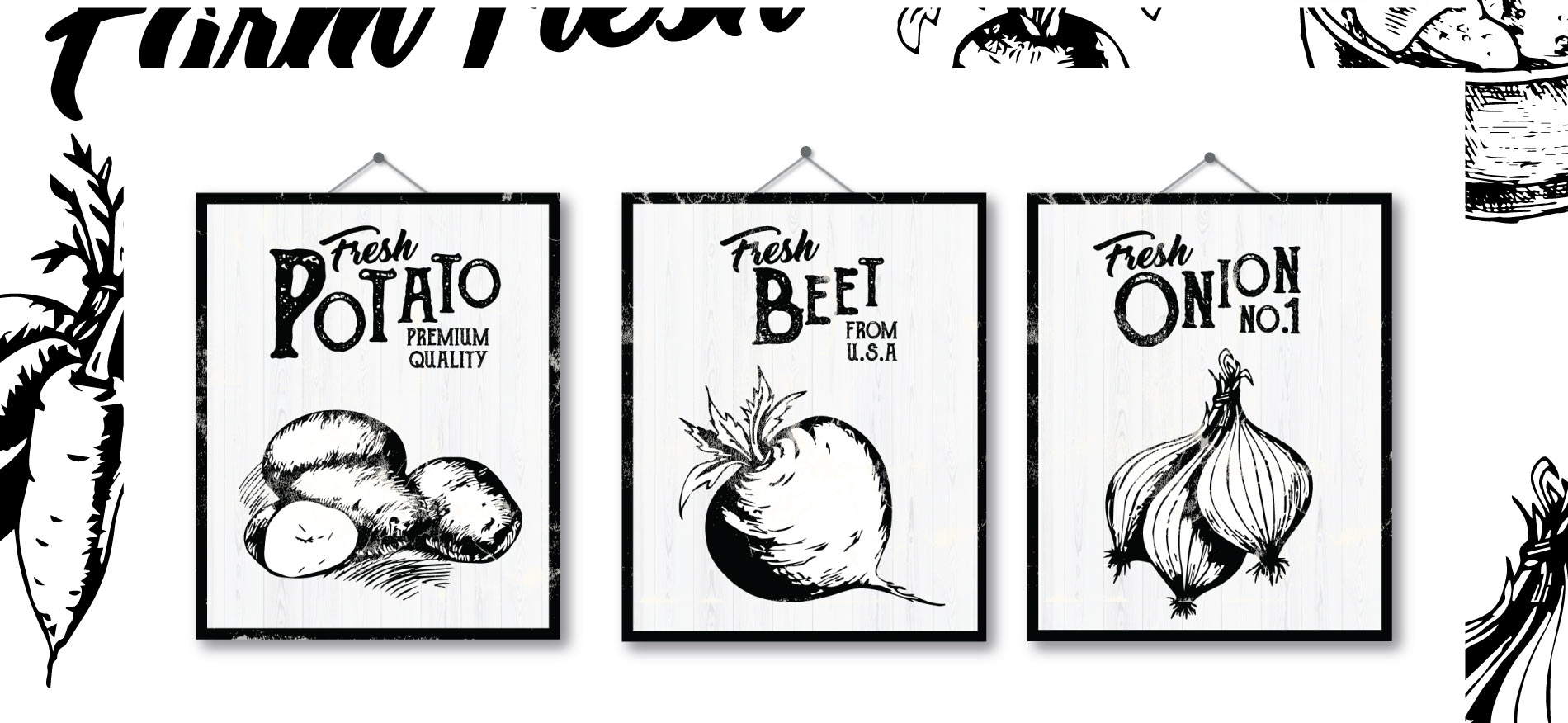 Diseño de Productos – Blanco y Negro
