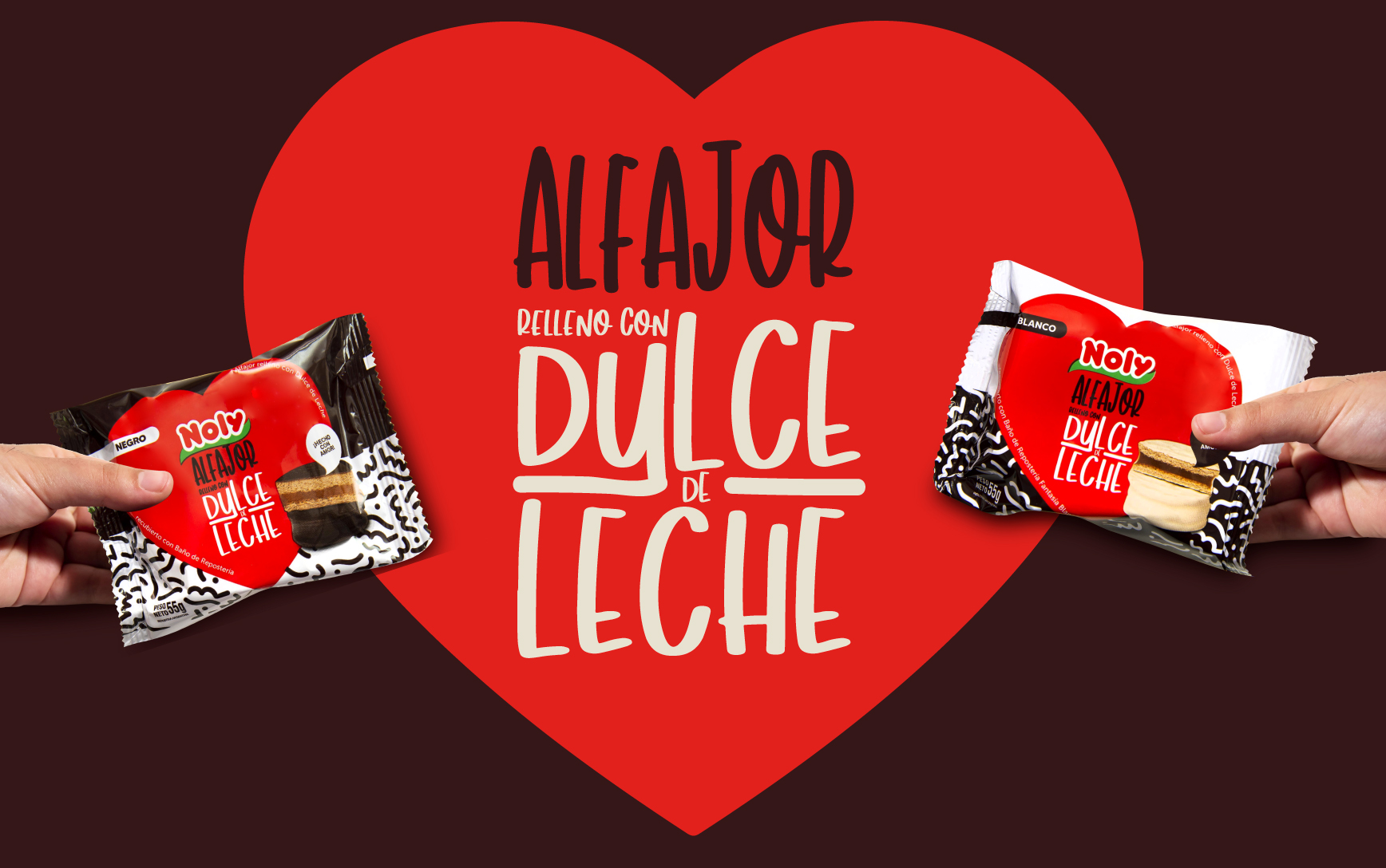Noly – Lanzamiento alfajores