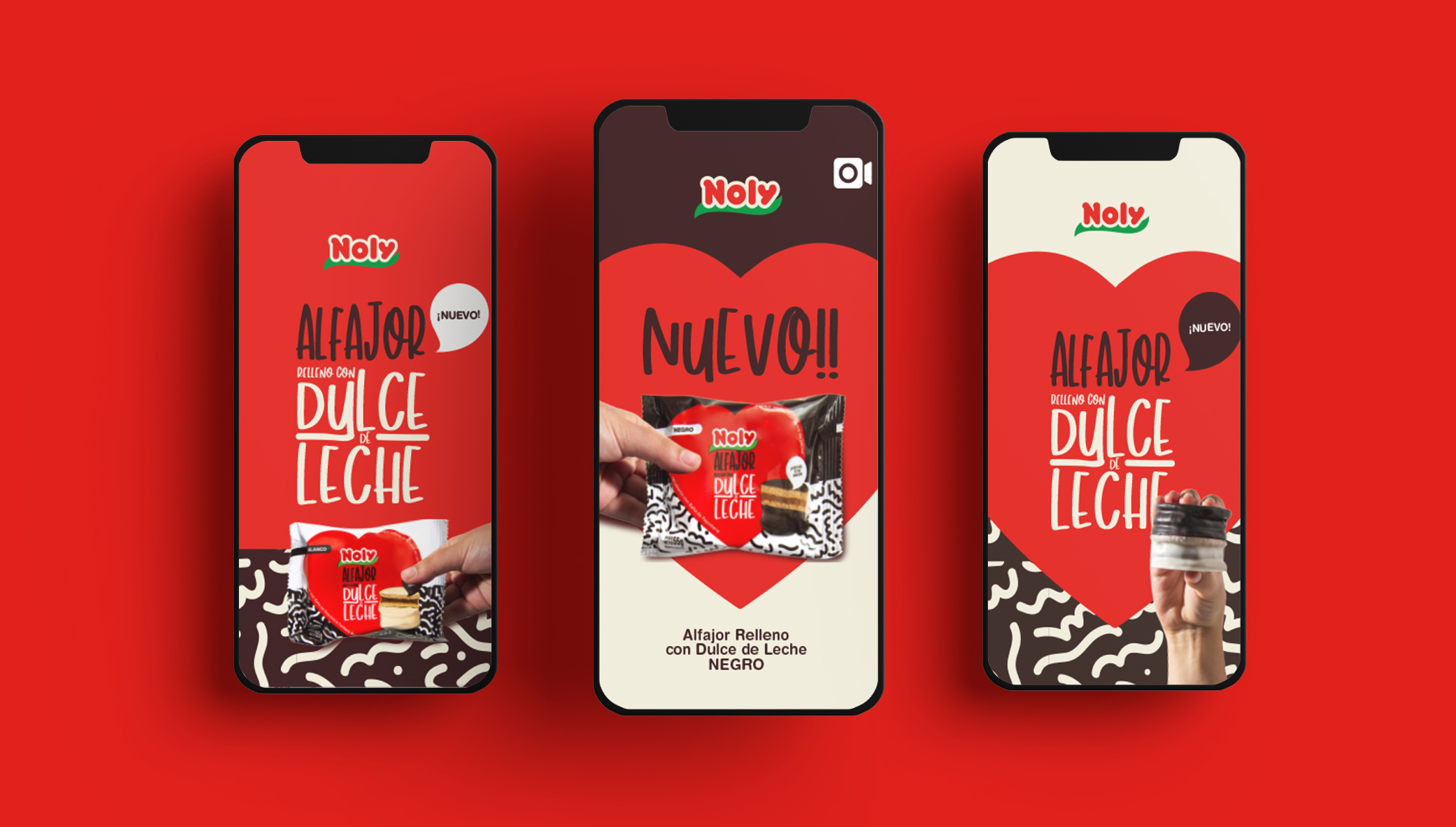Noly – Lanzamiento alfajores
