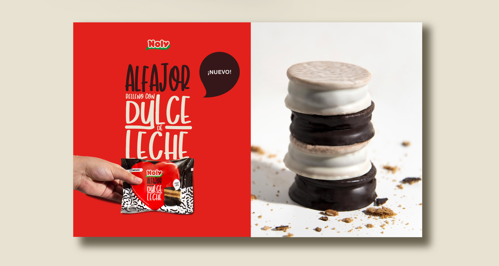Noly – Lanzamiento alfajores
