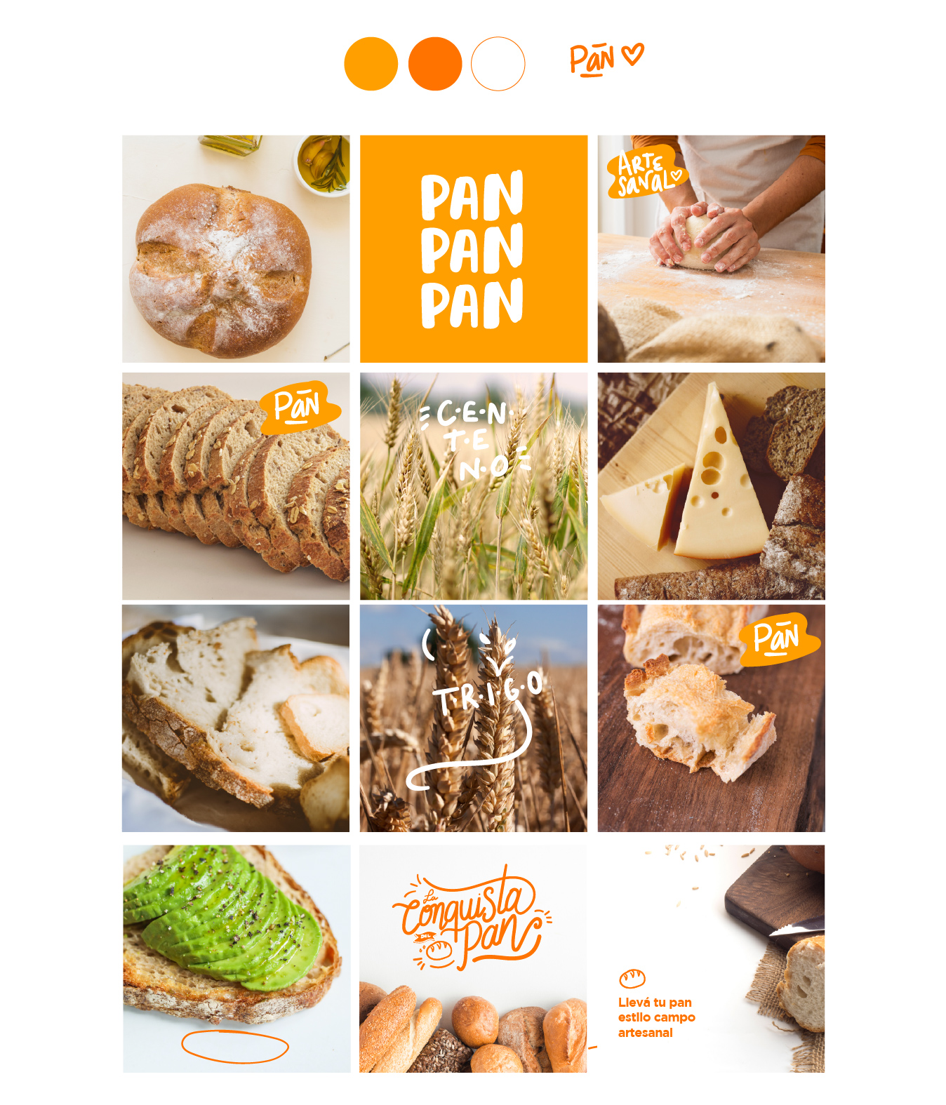 La Conquista del Pan – Branding