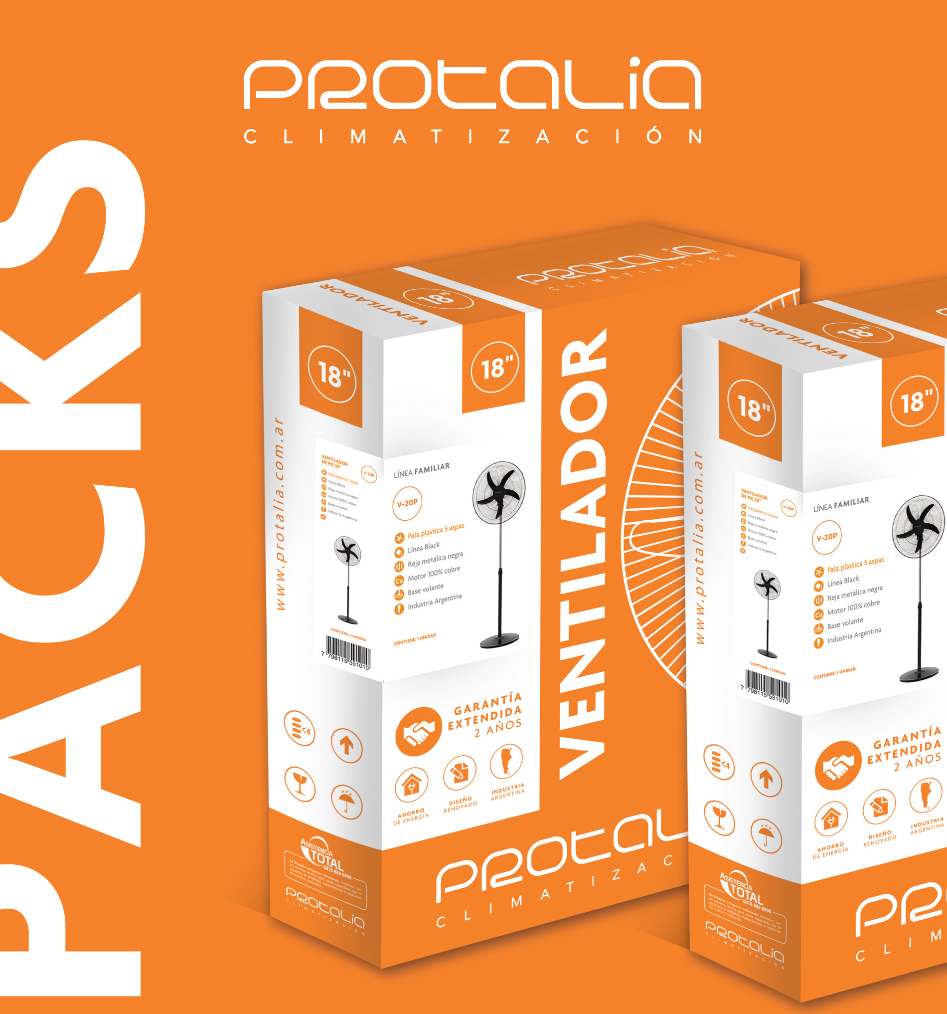 Protalia – Packaging 2018