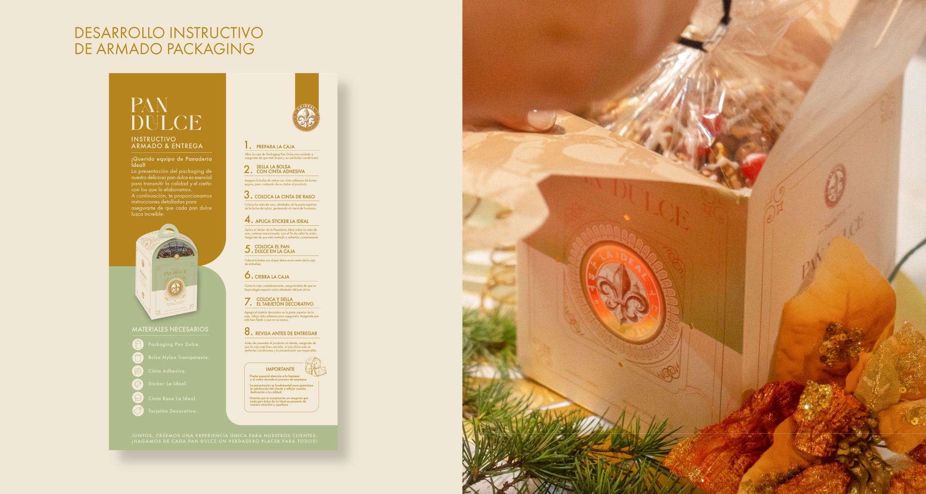 Packaging La Ideal Patisserie