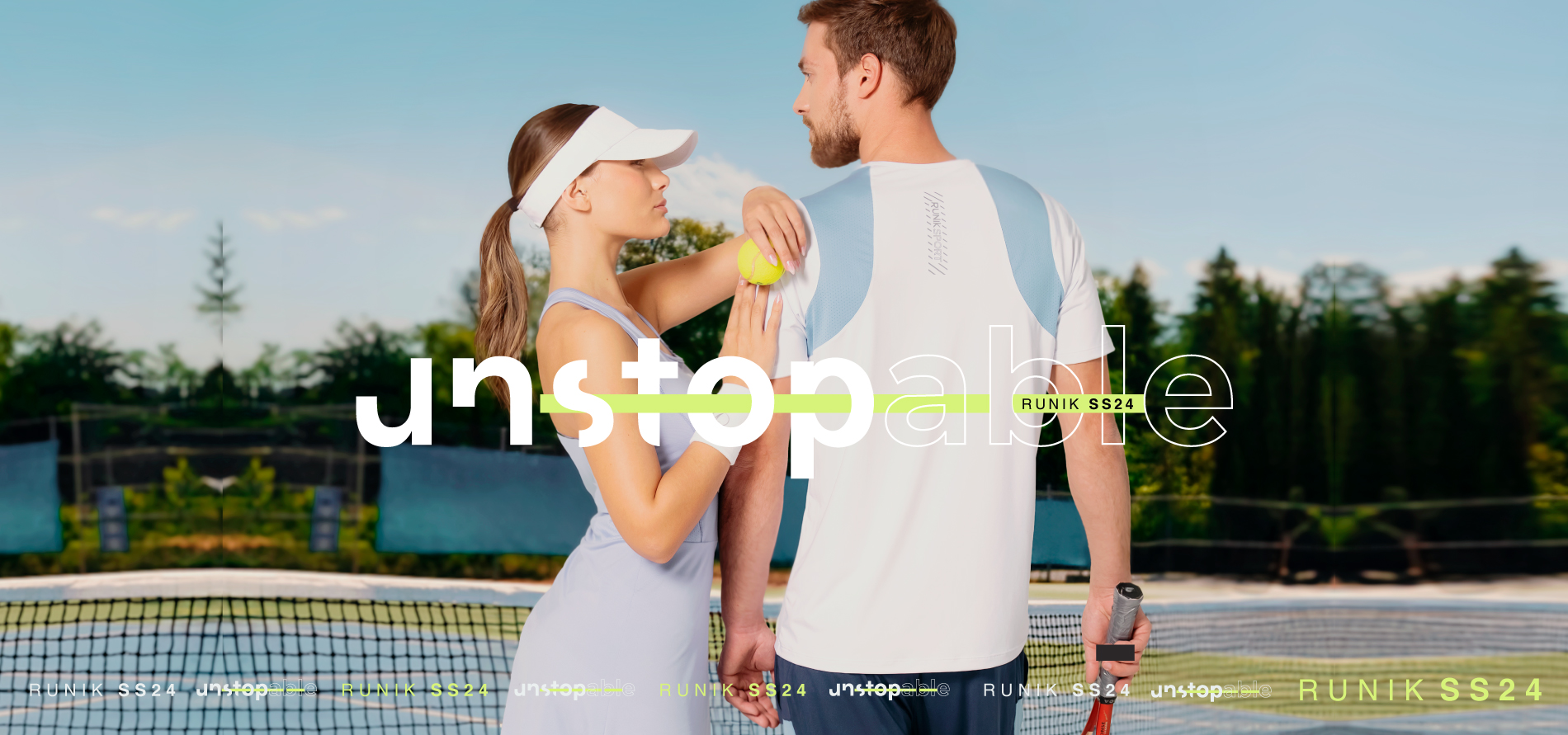 SS24 Unstoppable Branding Campaign