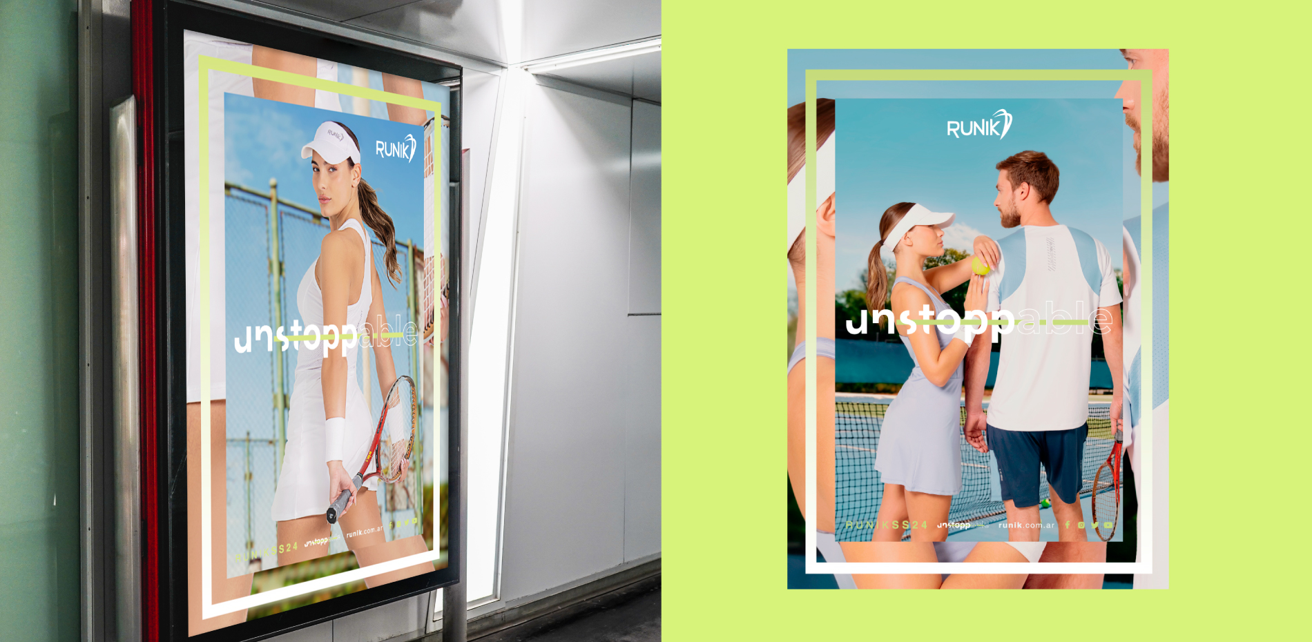 SS24 Unstoppable Branding Campaign