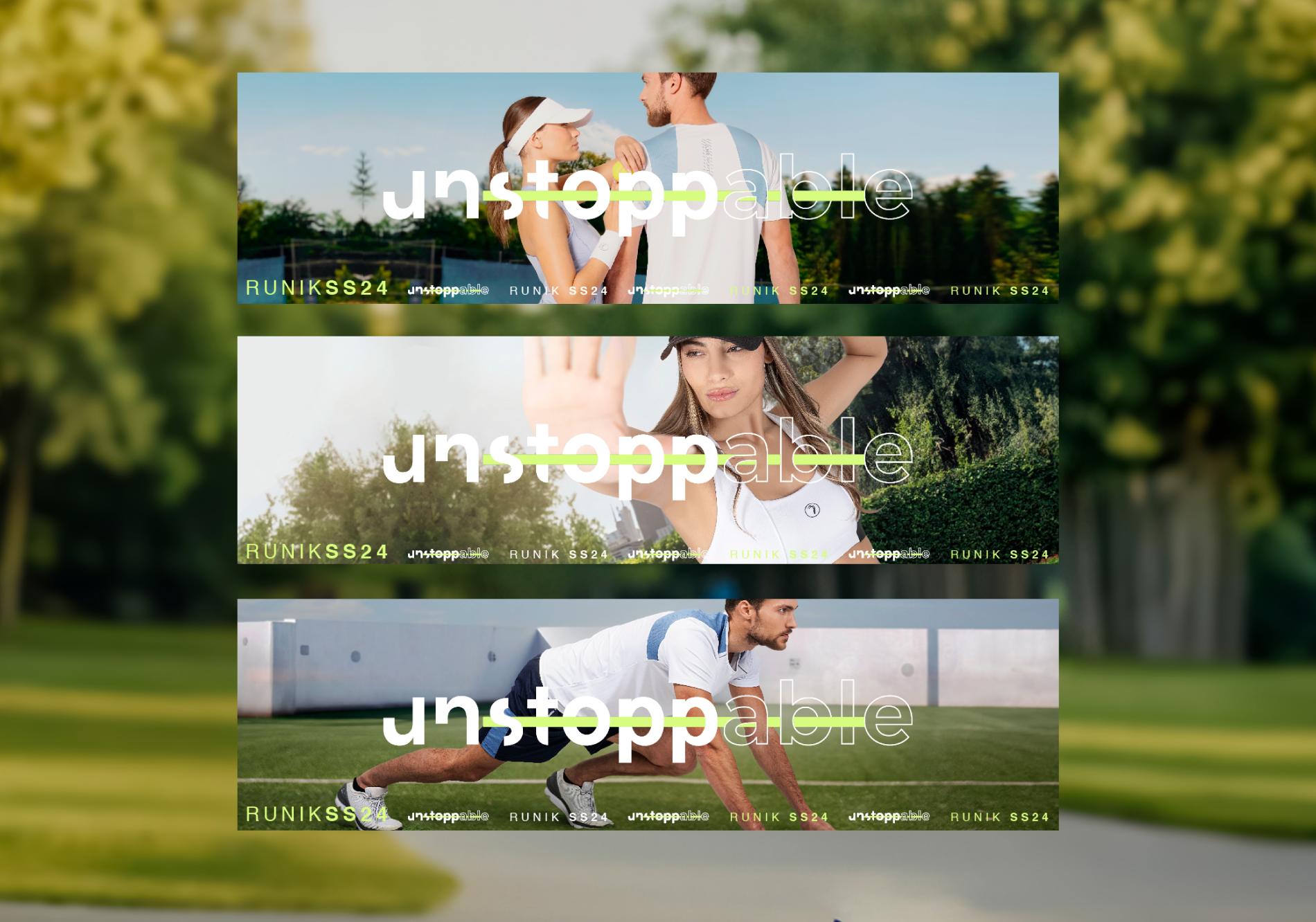 SS24 Unstoppable Branding Campaign