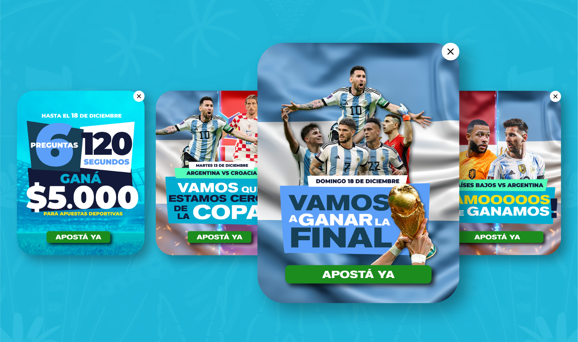 Guazubet Mundial | Campaña digital y anuncios | KASER