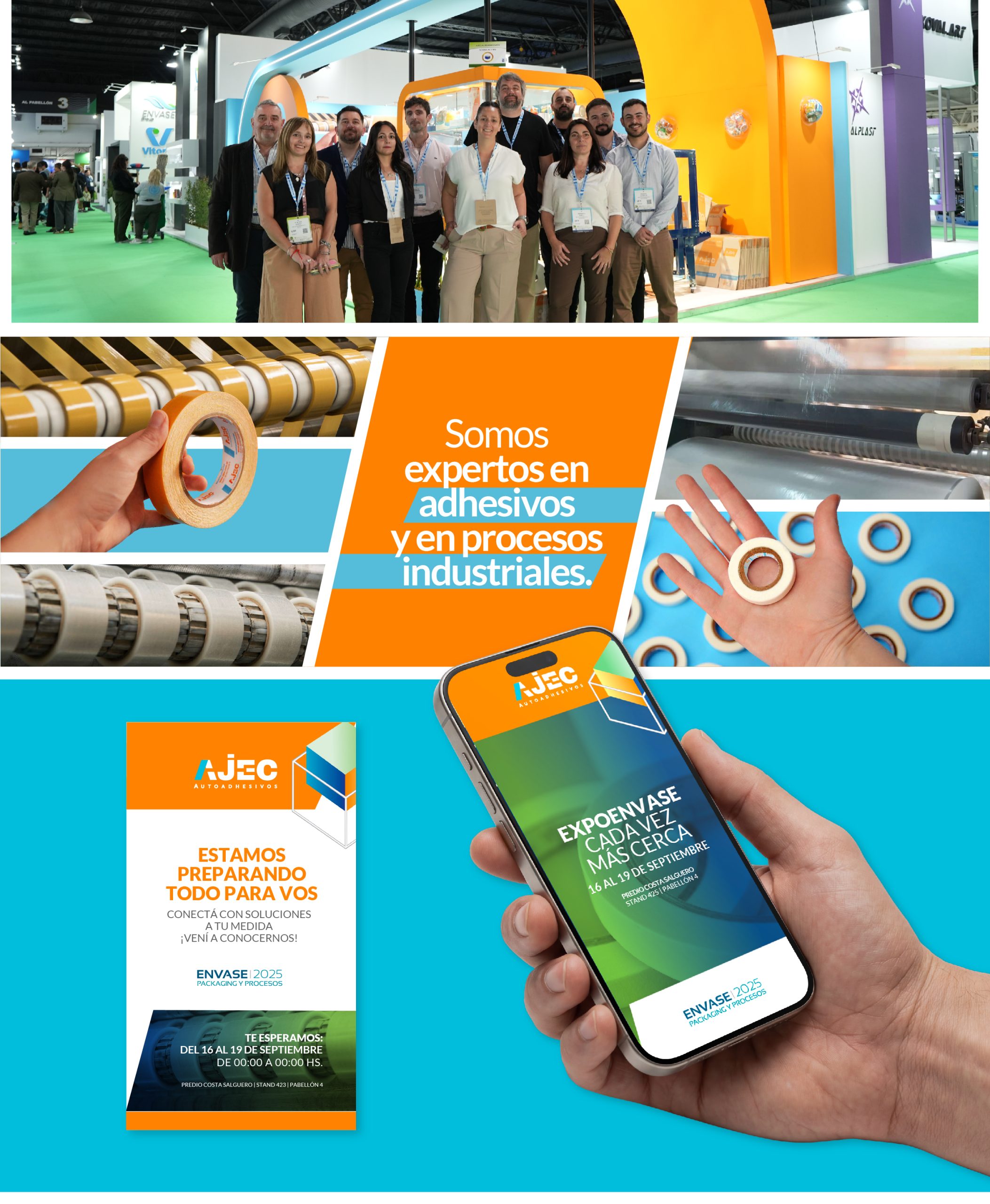 Diseño Stand para Expo Envase 2025