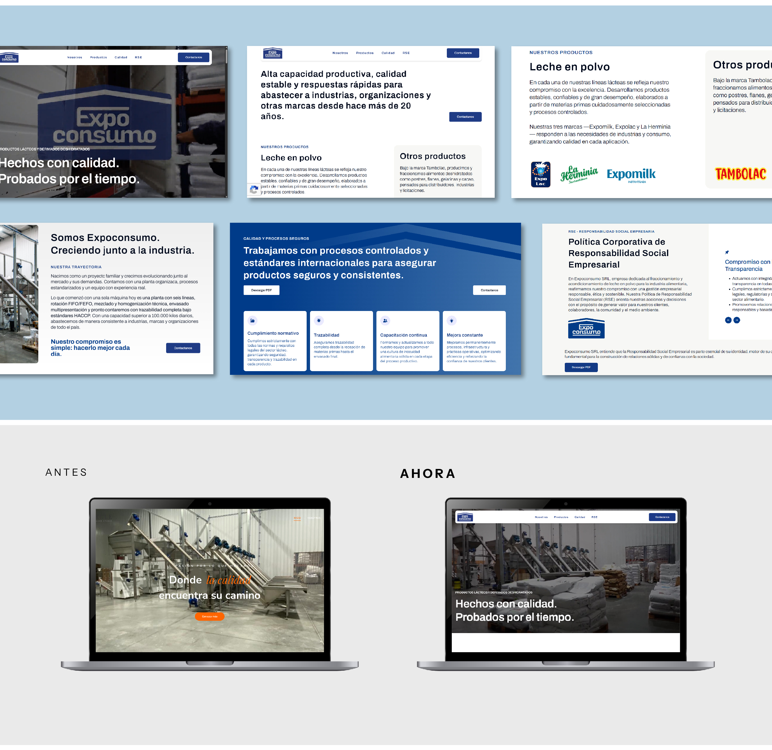 Rediseño Website