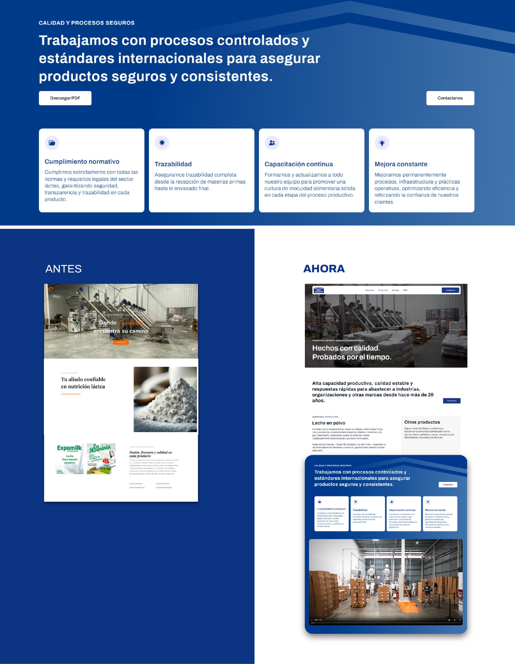 Rediseño Website