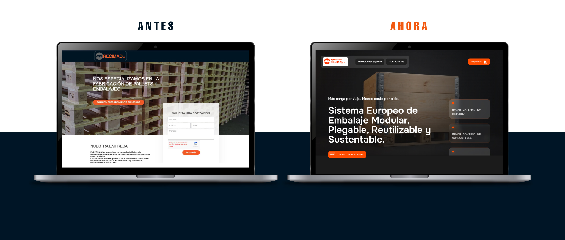 Rediseño Website